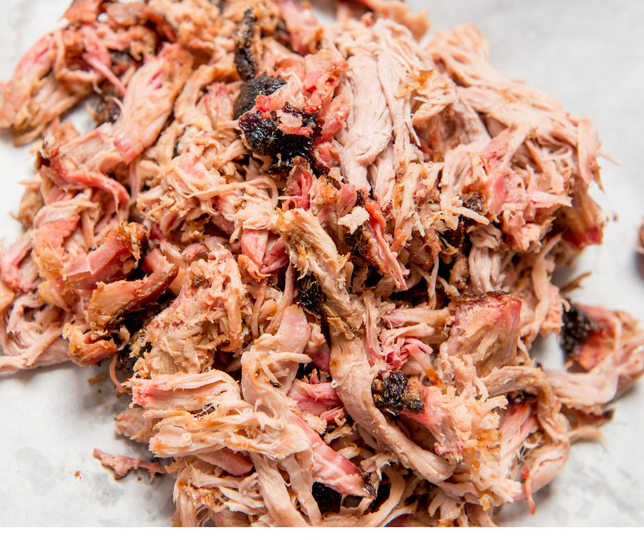 Pulled pork fumé